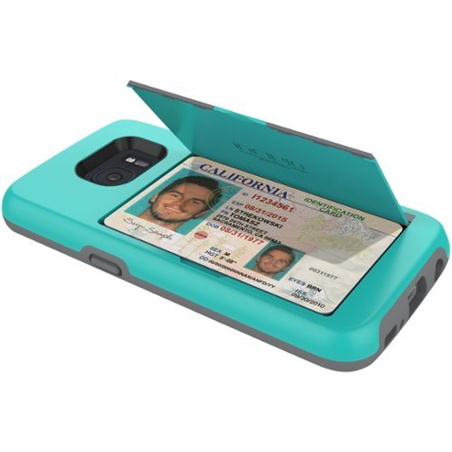  Incipio - STOWAWAY Back Cover for Samsung Galaxy S7 - Teal