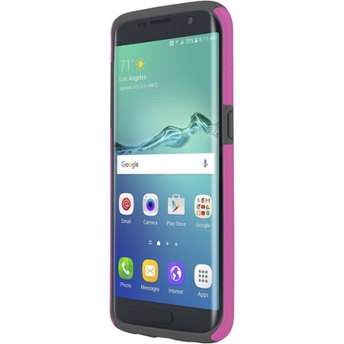  Incipio - DualPro Back Cover for Samsung Galaxy S7 edge - Gray, Pink