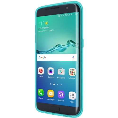  Incipio - Octane Pure Back Cover for Samsung Galaxy S7 edge - Translucent, Teal