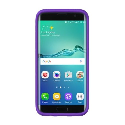 Incipio - [PERFORMANCE] SERIES Back Cover for Samsung Galaxy S7 edge - Purple, Teal-Front_Standard 