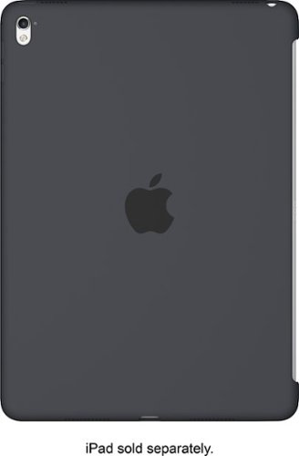  Apple - Silicone Case for 9.7-inch iPad Pro - Charcoal Gray