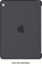 Apple - Silicone Case for 9.7-inch iPad Pro - Charcoal Gray-Front_Standard