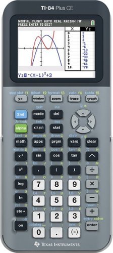  Texas Instruments - TI‑84 Plus CE Graphing Calculator