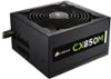 CORSAIR - CX Series 850W Semi-Modular Power Supply - Black-Front_Standard