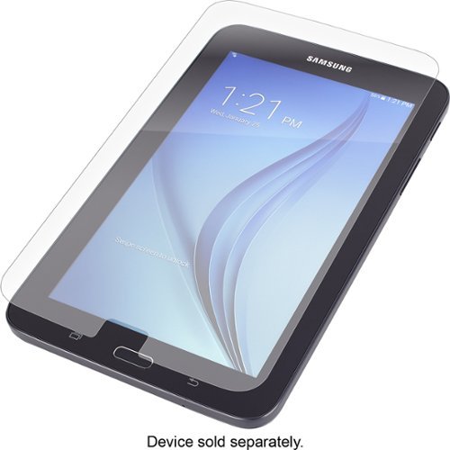  ZAGG - InvisibleShield HD Clear Screen Protector for Samsung Galaxy Tab E Lite (7&quot;) - Transparent