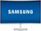 Samsung - CF591 Series C27F591FDN 27" LED Curved FHD FreeSync Monitor - Silver-Front_Standard