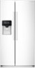 Samsung - 24.5 Cu. Ft. Side-by-Side Refrigerator with Thru-the-Door Ice and Water - White-Front_Standard