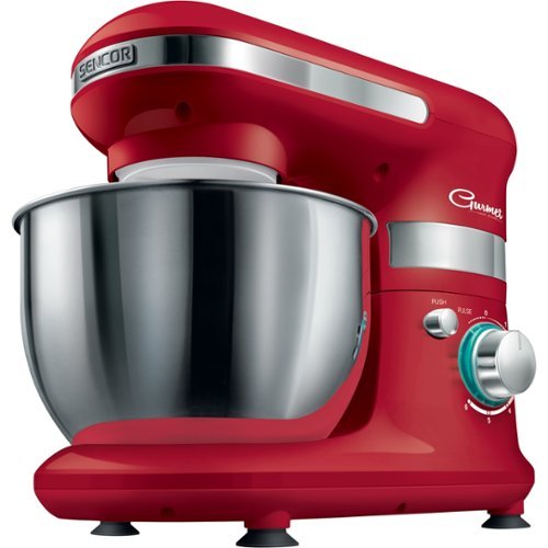 Sencor - Tilt-Head Stand Mixer - Red-Angle_Standard 