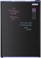 Insignia™ - 2.6 Cu. Ft. Dry-Erase Mini Fridge - Blue-Front_Standard