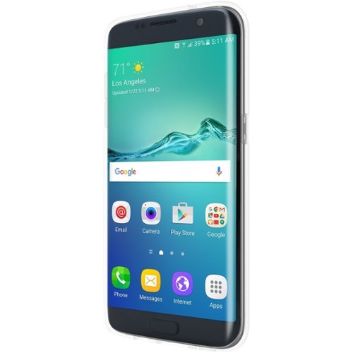 Incipio - Octane Pure Back Cover for Samsung Galaxy S7 edge - Translucent, Clear-Front_Standard 