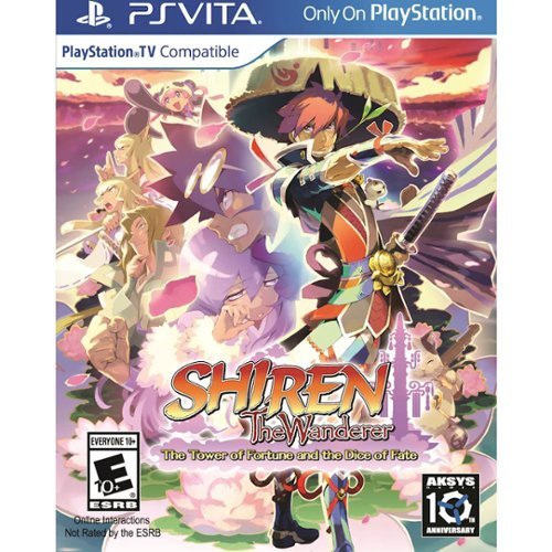  Shiren the Wanderer: The Tower of Fortune and the Dice of Fate Standard Edition - PS Vita