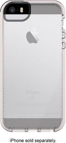  Tech21 - Evo Mesh case for iPhone SE, 5 and 5s - Clear/White