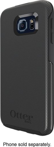  OtterBox - Symmetry Series Case for Samsung Galaxy S6 Cell Phones - Gridlock Metallic