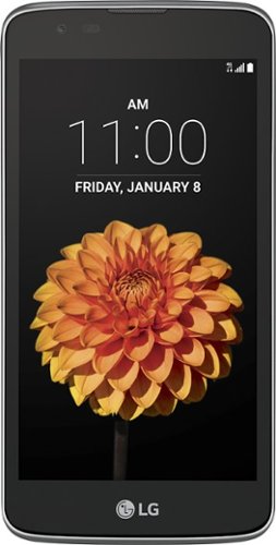  LG - K7 4G LTE with 8GB Memory Cell Phone (Unlocked) - Black