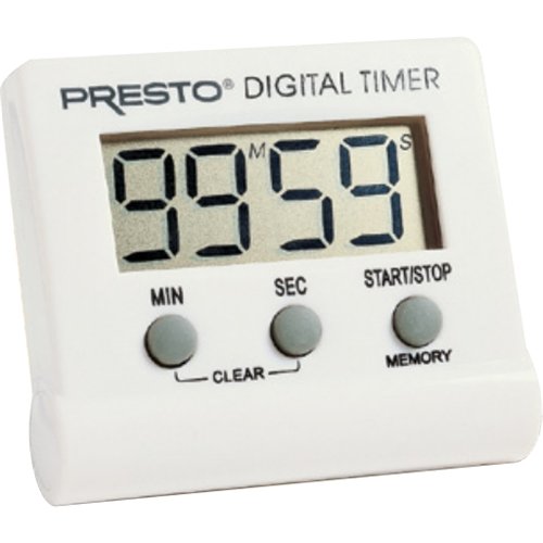  Presto - Electronic Digital Timer - White