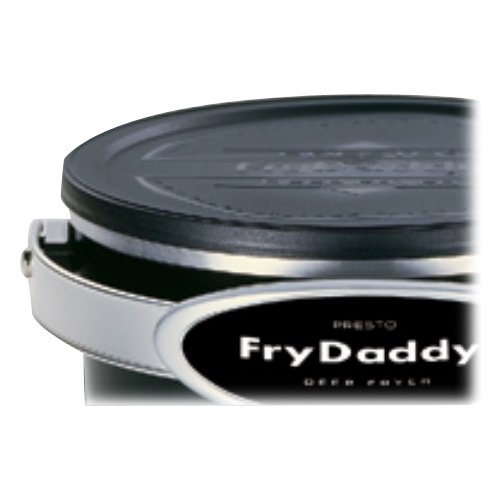 Replacement Lid For Presto Fry Daddy Fryers - 2 Piece Black Cover