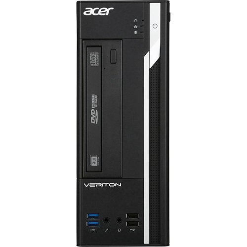 Acer - Veriton Desktop - Intel Core i3 - 4GB Memory - 500GB Hard Drive - Black-Front_Standard 