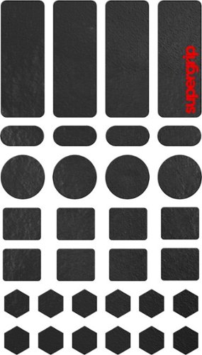 Pulsar - Supergrip Universal Grip Tape - Precut Sheet - Black