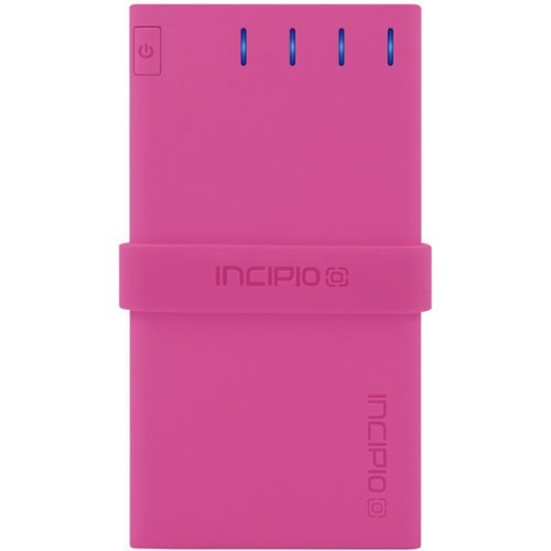  Incipio - offGRID 4000 mAh Portable Charger for Most USB-Enabled Devices - Pink