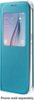 S-View Soft-Shell Case for Samsung Galaxy S6 Cell Phones - Blue-Front_Standard