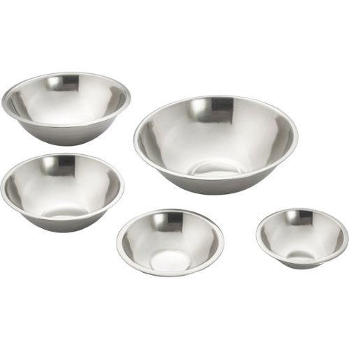  Cook Pro - 5-Piece Mixing Bowl - Stainless