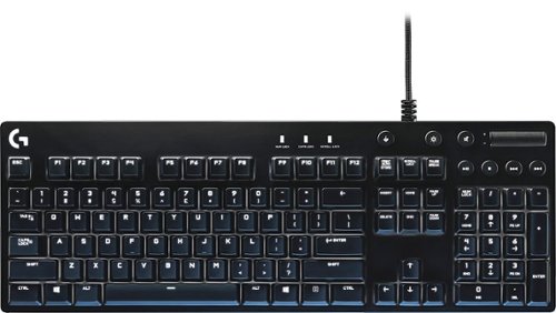  Logitech - Orion Red G610 Wired Gaming Mechanical Cherry MX Red Switch Keyboard with Backlighting - Black