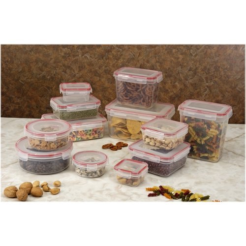  Cook Pro - Lock &amp; Seal Storage Container Set - Clear