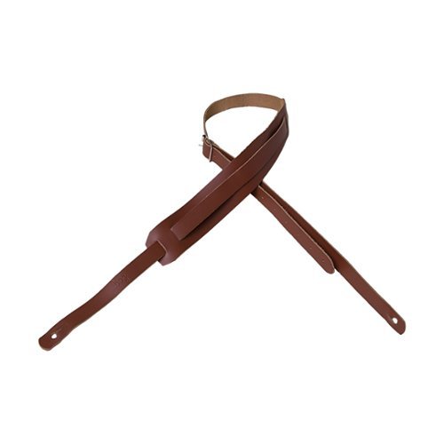 Loog - Leather Slim 0.8" Guitar Strap - Brown