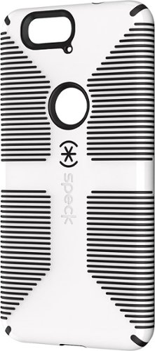 Speck - Candyshell Grip Case for Google Nexus 6P - White/Black-Front_Standard 