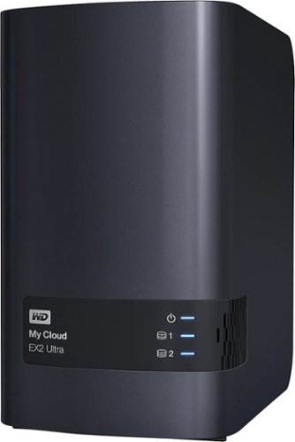 WD - Almacenamiento externo conectado a red (NAS) My Cloud Expert EX2 Ultra de 2 bahías y 0 TB - Carbón