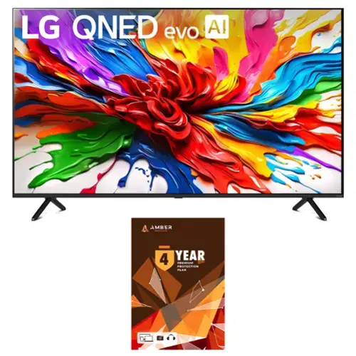 LG QNED evo AI  
AMBER  
4 YEAR PREMIUM PROTECTION PLAN