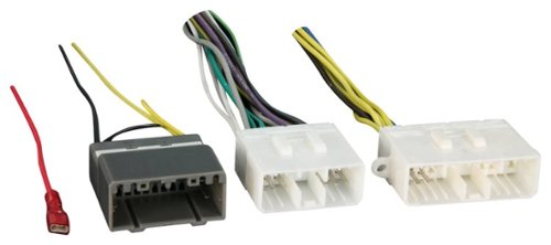 Metra - Turbo Wire Amplifier Bypass Harness for Select 2005-2009 Chrysler Vehicles - Multicolor