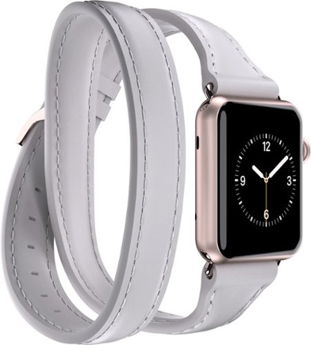  Griffin - Uptown double-wrap band for Apple Watch 38mm - White