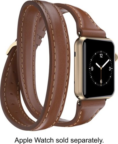  Griffin - Uptown double-wrap band for Apple Watch 38mm - Toffee