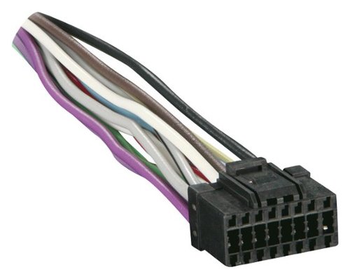 Metra - Turbo Wire Harness Adapter for Most Aftermarket Pioneer Radios - Black-Front_Standard 