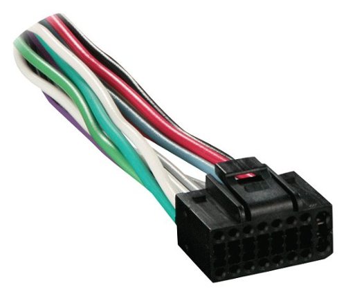 Metra - Turbo Wire Harness Adapter for Most Aftermarket Kenwood Radios - Black-Front_Standard 