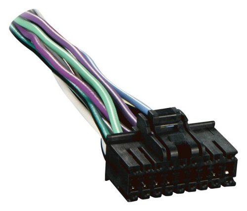 Metra - Turbo Wire Harness Adapter for Most Aftermarket Sony Radios - Black-Front_Standard 