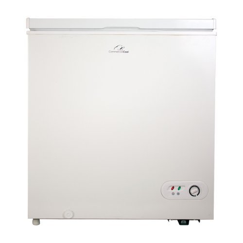 Commercial Cool - 5.2 Cu. Ft. Chest Freezer - White-Front_Standard 