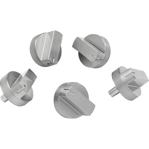 JennAir - Pro-Style® Knob Kit for Gas Cooktops - Metallic-Front_Standard 