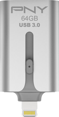  PNY - Duo-Link 64GB USB 3.0, Apple Lightning Flash Drive