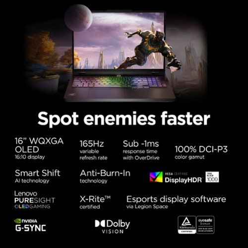 Lenovo Legion Pro 5 16 Gaming Laptop WQXGA - AMD Ryzen 7 with 32GB Memory - NVIDIA GeForce RTX 5060 - 1TB SSD - Eclipse Black HOW TO BUY