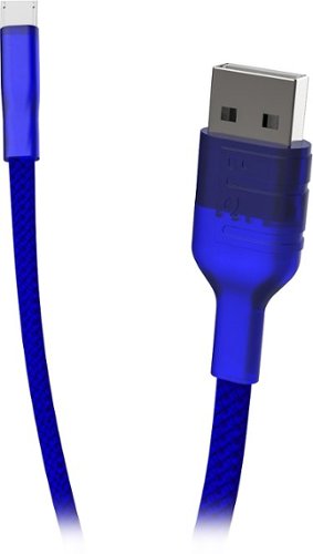  BUQU - 3' USB Type A-to-Micro USB Device Cable - Blue