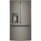 GE Profile - 22.1 Cu. Ft. French Door Counter-Depth Refrigerator with Hands-Free AutoFill - Slate-Front_Standard 
