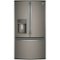 GE Profile - 22.1 Cu. Ft. French Door Counter-Depth Refrigerator with Hands-Free AutoFill - Slate-Front_Standard