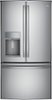 GE - Profile Series 27.8 Cu. Ft. French Door Refrigerator-Front_Standard 