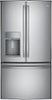 GE - Profile Series 27.8 Cu. Ft. French Door Refrigerator-Front_Standard