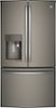 GE - Profile Series 27.8 Cu. Ft. French Door Refrigerator with Keurig Brewing System-Front_Standard