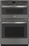 GE Profile - 27" Built-In Single Electric Convection Wall Oven with Built-In Microwave-Front_Standard