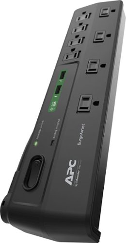 APC SurgeArrest 8-Outlet PDU - Black WHERE TO BUY