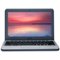 ASUS - C202SA 11.6" Chromebook - Intel Celeron - 4GB Memory - 16GB eMMC Flash Memory - Silver, Dark blue-Front_Standard 